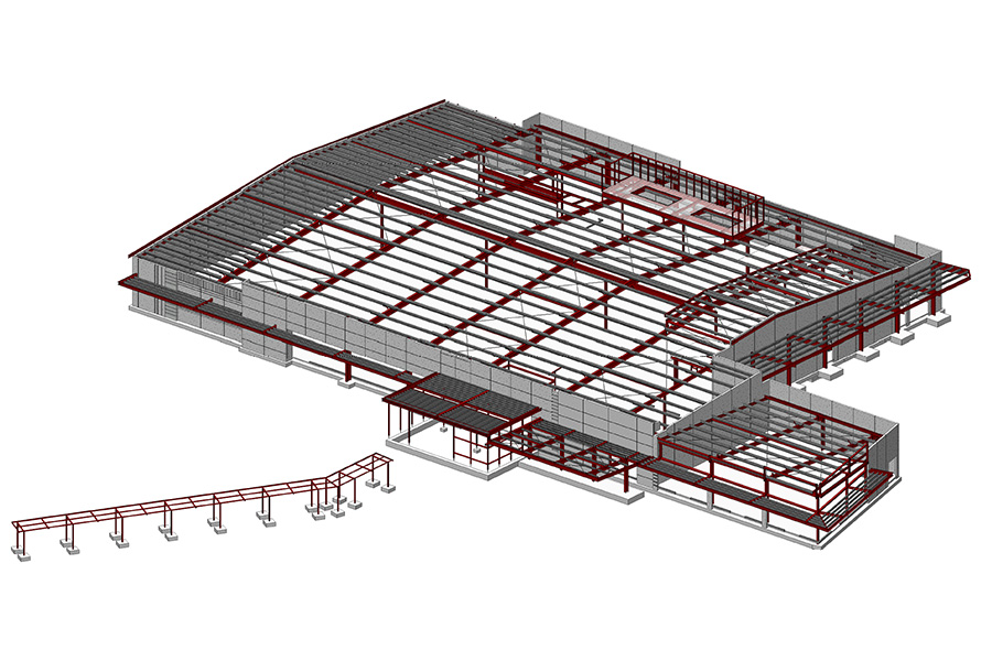 woolworths-flaxmere-steel-drawing
